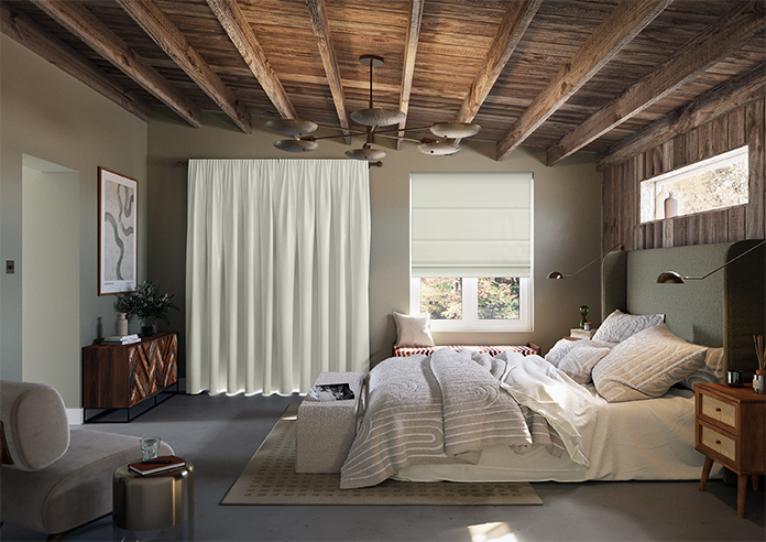 Atina (Blackout), Pure Ivory - Made to Measure Curtains - Image 16